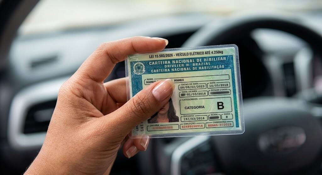 Nova Lei Libera Carteira B para Veículos Elétricos e Híbridos de Até 4,25 Toneladas
