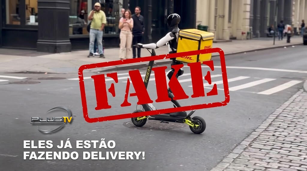 É FAKE.
